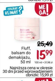 Rossmann Balsam do demakijażu maliny z migdałami fluff superfood oferta