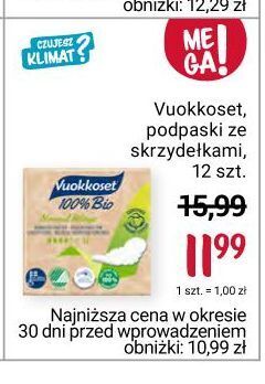 Rossmann Podpaski normal vuokkoset oferta