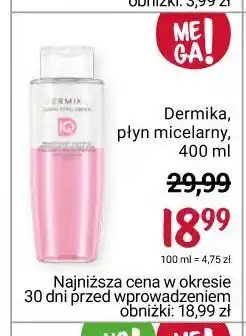 Rossmann Płyn micelarny z olejkiem pestek porzeczki dermika clean intelligence oferta