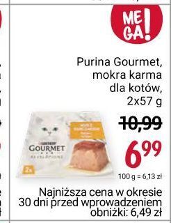 Rossmann Karma dla kota mus z kurczakiem purina gourmet revelations oferta
