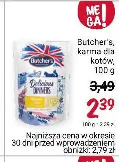 Rossmann Karma dla kota z kurczakiem butcher's classic delicious dinners oferta