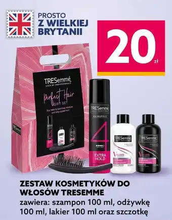Dealz Zestaw w pudełku: szampon do włosów zniszczonych 400 ml + odżywka spray termoochronny 125 tresemme oferta