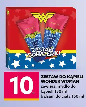 Zestaw w pudełku wonder woman: mydło do kapieli 150 ml + balsam ciała