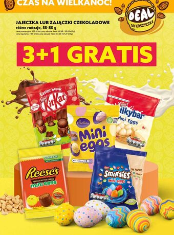 Dealz Jajka czekoladowe kitkat mini eggs oferta