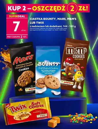 Dealz Ciastka z czekoladą i karmelem mars oferta
