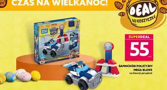 Dealz Radiowóz psi patrol mega bloks oferta