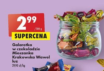 Biedronka Galaretki w czekoladzie wawel mieszanka krakowska oferta