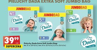 Biedronka Pieluchy maxi dada extra soft oferta