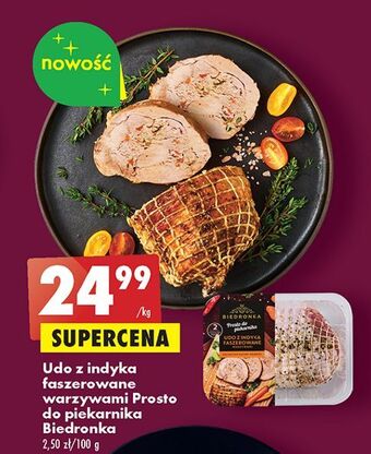 Biedronka Udo z indyka faszerowane biedronka prosto do piekarnika oferta