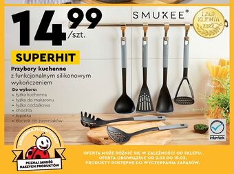 Biedronka Łyżka cedzakowa smukee kitchen oferta