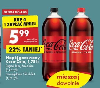 Biedronka Napój coca-cola oferta