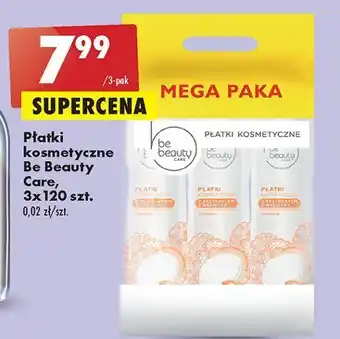 Biedronka Płatki kosmetyczne be beauty care oferta