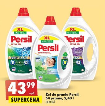 Biedronka Żel do prania deep clean silan persil active gel oferta