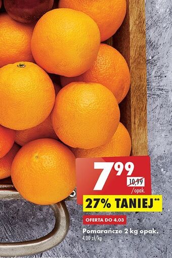 Biedronka Pomarańcze oferta