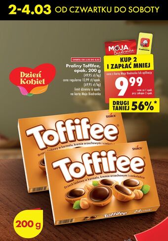 Biedronka Bombonierka toffifee oferta