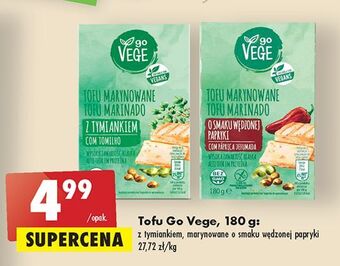 Biedronka Tofu marynowane z tymiankiem govege oferta