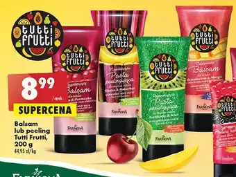 Biedronka Balsam do ciała wiśnia & porzeczka farmona tutti frutti oferta