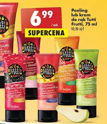 Biedronka Krem do dłoni i paznokci gruszka & żurawina farmona tutti frutti oferta