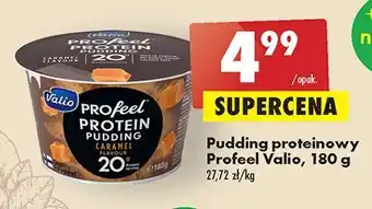 Biedronka Pudding proteinowy karmelowy valio oferta