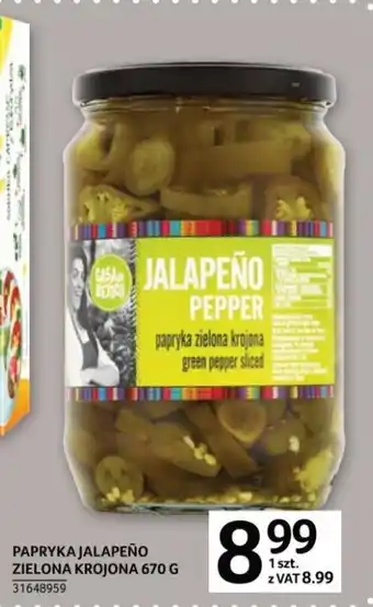 Selgros Papryka Jalapeno Zielona Krojona 670g oferta
