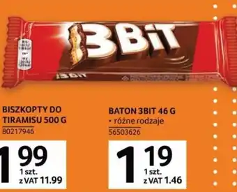 Selgros 3Bit Baton 46g oferta