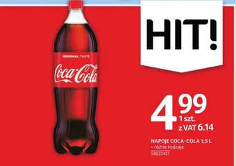 Selgros Coca-Cola Napoje 1,5l oferta