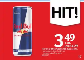 Selgros Red Bull Napoje Energetyczne 250ml oferta