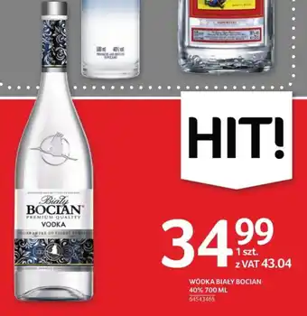 Selgros Bocian Biały Wódka 40% 700ml oferta