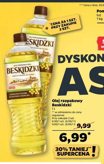 Netto Olej rzepakowy beskidzki oferta