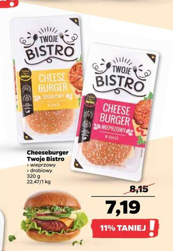Netto Cheeseburger twoje bistro oferta