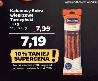 Netto Kabanosy extra wieprzowe tarczyński oferta