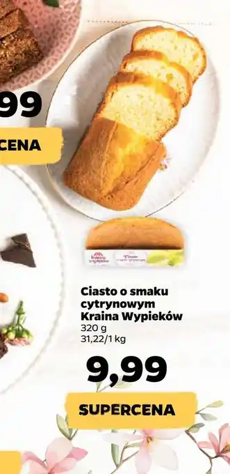 Netto Ciasto o smaku cytrynowym kraina wypieków oferta