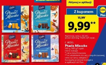 Lidl E. Wedel Ptasie mleczko 340-360g oferta