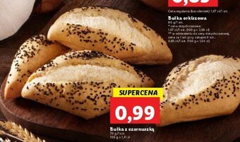 Lidl Bułka z czarnuszką 70g oferta