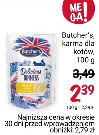 Rossmann Karma dla kota butcher's oferta