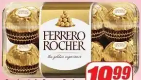 Dino Ferrero rocher chrupiący wafelek z kremowym nadzieniem i orzechem laskowym w czekoladzie 200 g oferta