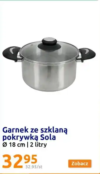 Action Garnek z pokrywką oferta