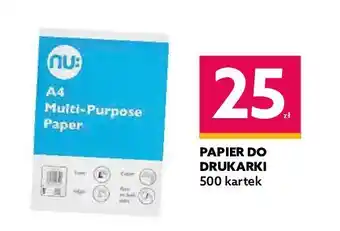Dealz Papier do drukarki nu: oferta