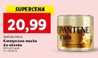Lidl Pantene Pro-V Keratynowa maska do włosów 300ml oferta