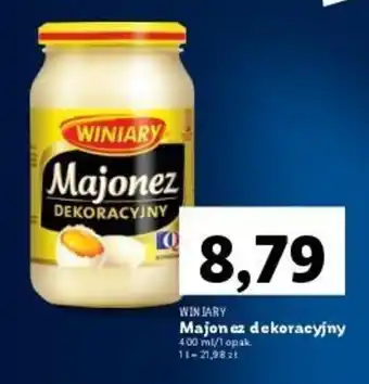 Lidl Nestlé Majonez dekoracyjny Winiary 400ml oferta