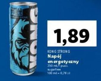 Lidl Kong Strong Napój energetyczny 250ml oferta