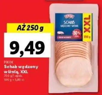 Lidl Pikok Schab wędzony wiśnią XXL 250g oferta