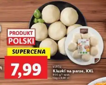 Lidl Virtu Kluski na parze, XXL 800g oferta