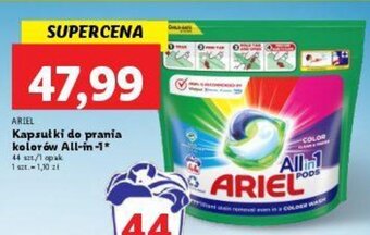 Lidl Ariel Kapsułki do prania kolorów All-in-1 44szt. oferta