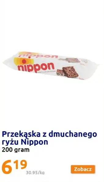 Nippon przekąska z dmuchanego ryżu 200g