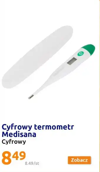 Action Medisana cyfrowy termometr 8,49 oferta