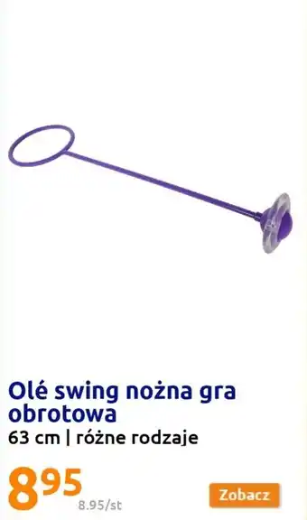Action Ole swing nożna gra obrotowa 63cm oferta