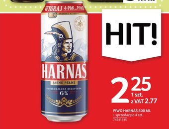 Selgros Harnaś Piwo 500ml oferta
