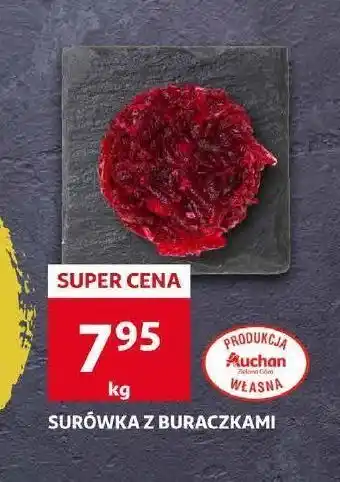 Auchan Surówka z buraków oferta