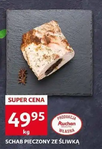 Auchan Schab pieczony ze śliwką auchan oferta